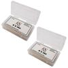 Blocuri de Alum Aluminiu Originale RSINC pentru Bărbierit Phitkari – 2x100g pentru Îngrijire After-Shave Vindecare | Protecție Naturală a Pielii After-Shave