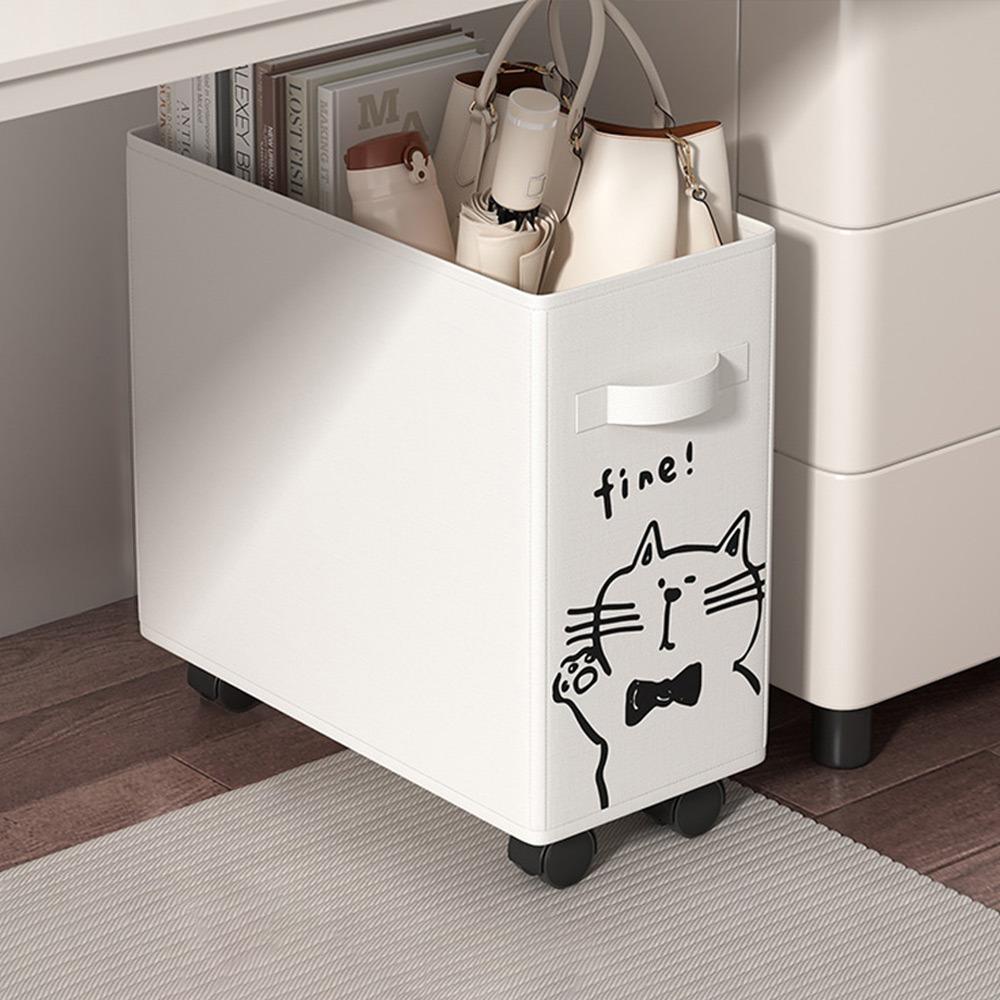 Foldable Storage Basket Oxford Cloth Dirty Clothes Basket  for Bedroom Clothes