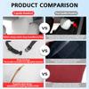 For Tesla Model 3 Y Car Neck Pillow Protective Lumbar Back Support Flocking High-Quality Headrest Lumbar Car Accessories