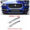 Front Bumper Fog Lights Lamps Eyelid Eyebrow / Door Handle Decorative Cover Trim Accessories Exterior For Jaguar XE 2016 -
