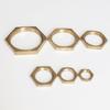 10Pcs Brass Flange Nut Water Tank Joint  Plumbing Fastening Accessories