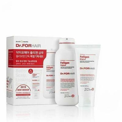 Folligen šampón 300ml + 100ml špeciálna sada