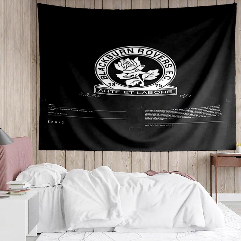 Blackburn Rovers Tapestry Accessories Playroom Tapestry, for Bedroom,Livingroom, dormitory Room Wall Decor Fan Birthday Gifts