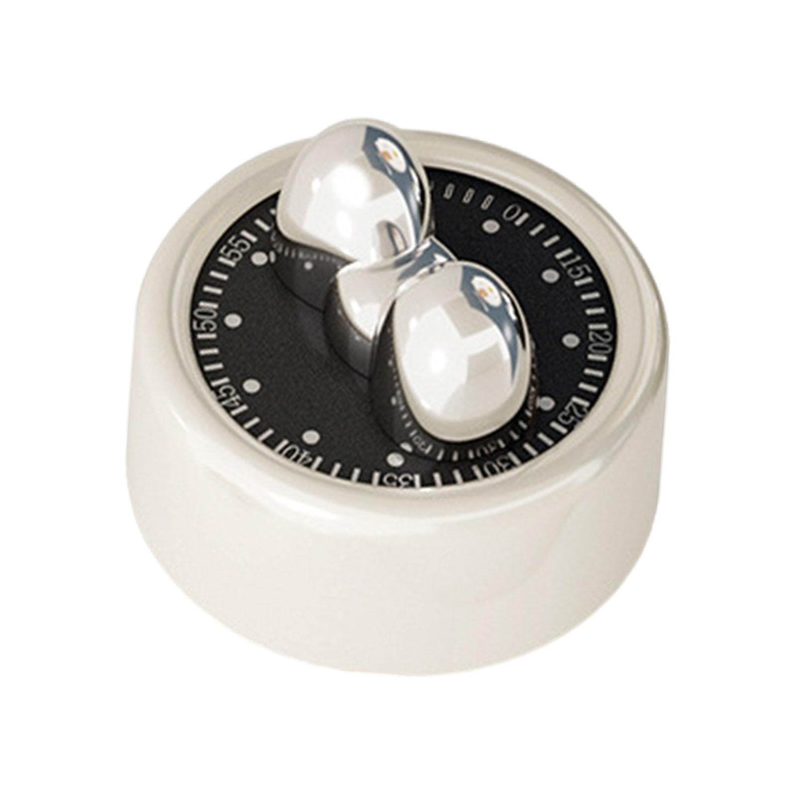 

Таймер обратного отсчета, таймер для варки яиц, 70 дБ, напоминание, таймер для приготовления пищи, таймер из нержавеющей стали для домашнего учителя, обучения, учебы, офиса, фитнеса белый