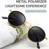 Retro Round Sunglasses Brand Designer Vintage Small Frame Classic Gothic Steampunk Sun Glasses Unisex Uv400 Driving Goggles