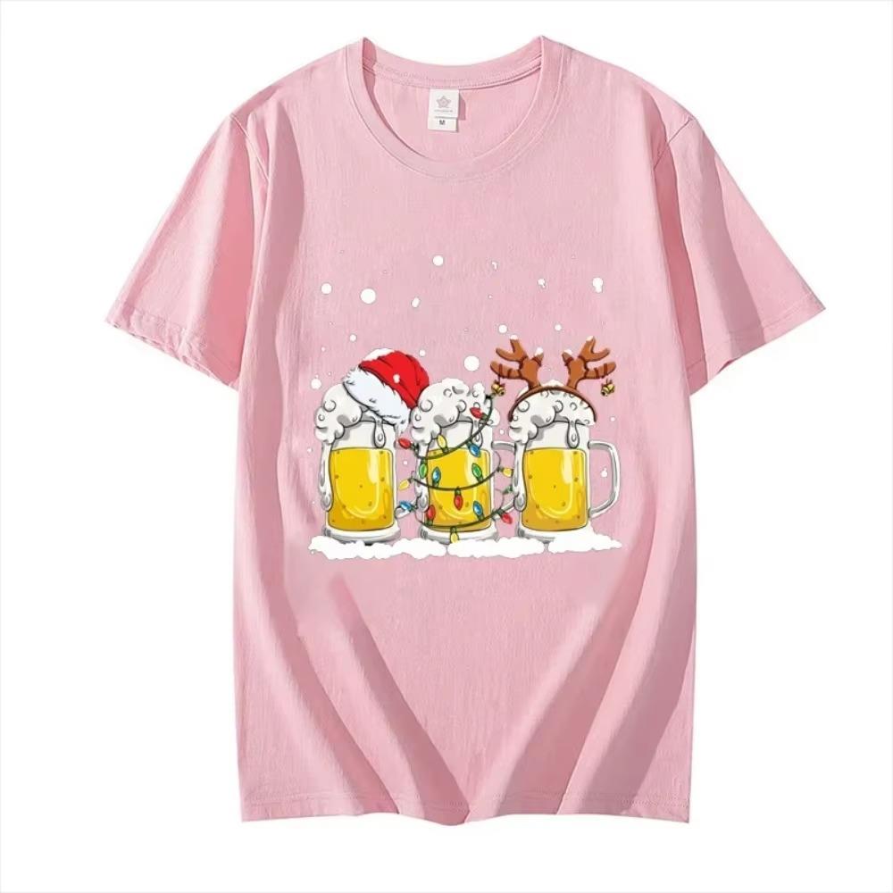 FunnyDesign T-Shirts Men All-math Breathable Short Sleeve  Is This Jolly Enough Christmas Fashion Street Female Tops