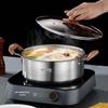 Saint Bid 3-Piece Stainless Steel Cookware Set