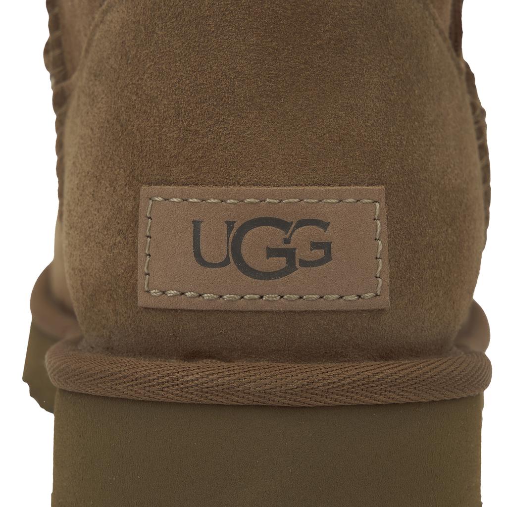UGG Bottines Mini Bailey Button 2 Châtaigne Femme Baskets Marron 1016422-CHE