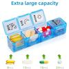 1Pc Monthly Pill Organizer 4 Times A Day 31 Day Pill Box Portable Pill Case Organizer For Daily Medicine Storage