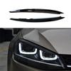 För Volkswagen VW Golf 7 MK7 GTI R Bil Strålkastare Lamp Ögonlock Ögonbryn Strålkastare Dekoration Bil Styling Dekorationstillbehör