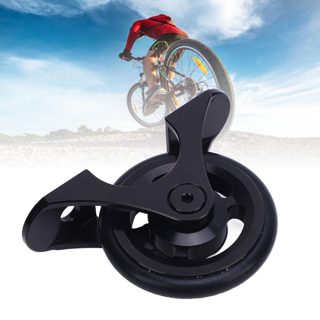 Bike Mudguard Bring sy Wheel Lightweight Aluminum Alloy Bike Mudguard Push Wheel for Folding Bike