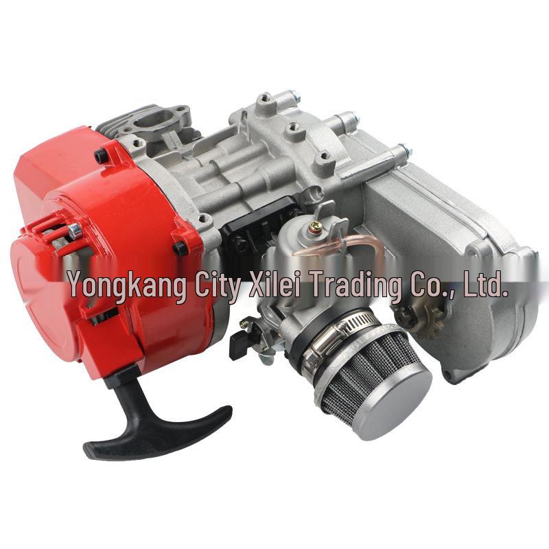 Mini Motorcycle/ATV Red Starter 2-Stroke Engine Assembly 47cc/49cc