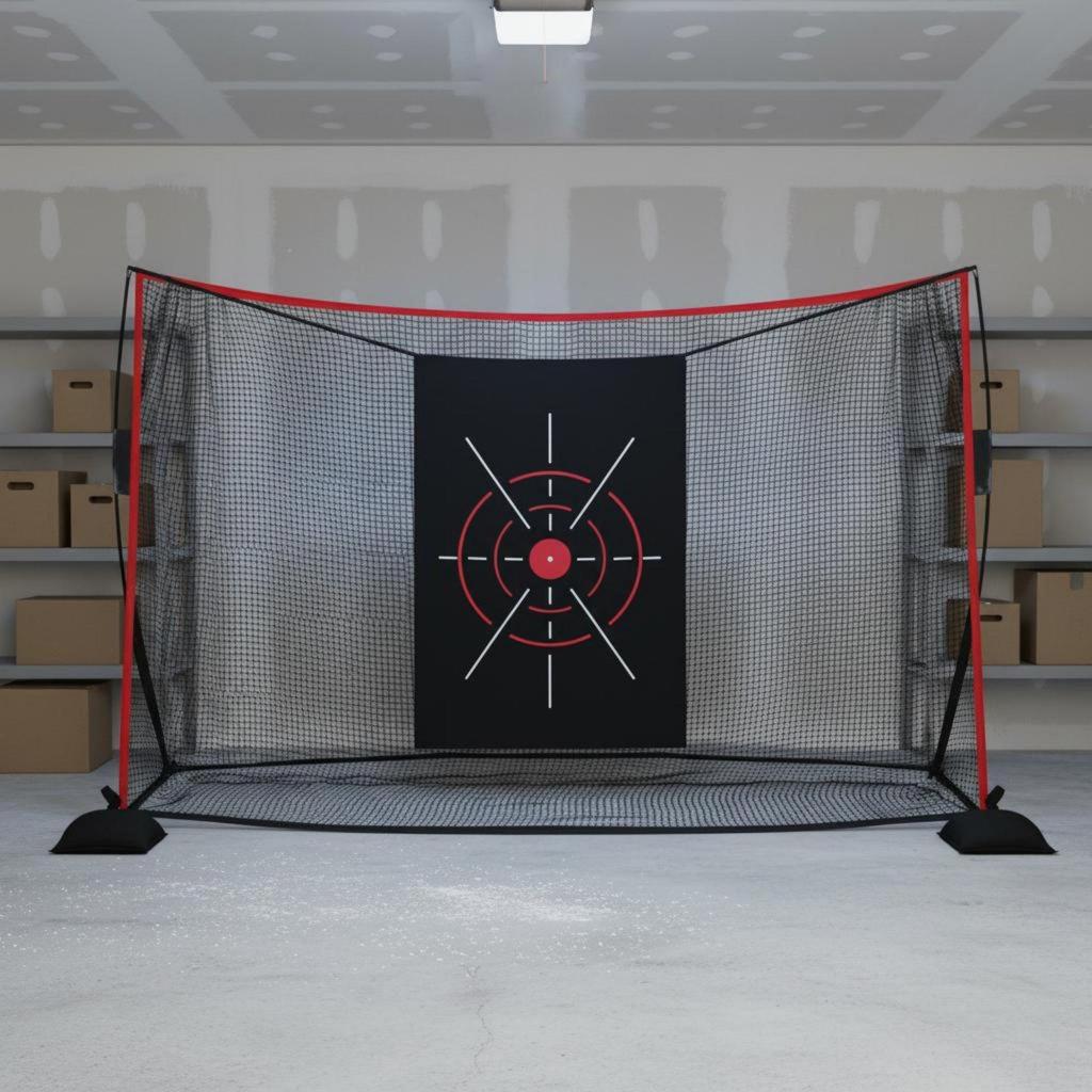 Golf Practice Net Easy Installation Hitting Indoor Outdoor Use