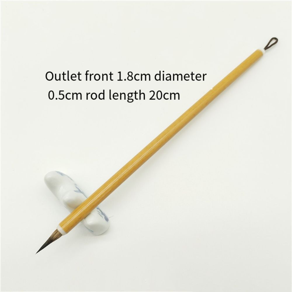 Durable Weasel Hair Brush Portable Paint Brush Art Hook Line Pen Writing Practice