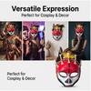 Skull Indian Feather Mask Venetian Half Carnival Halloween Cosplay