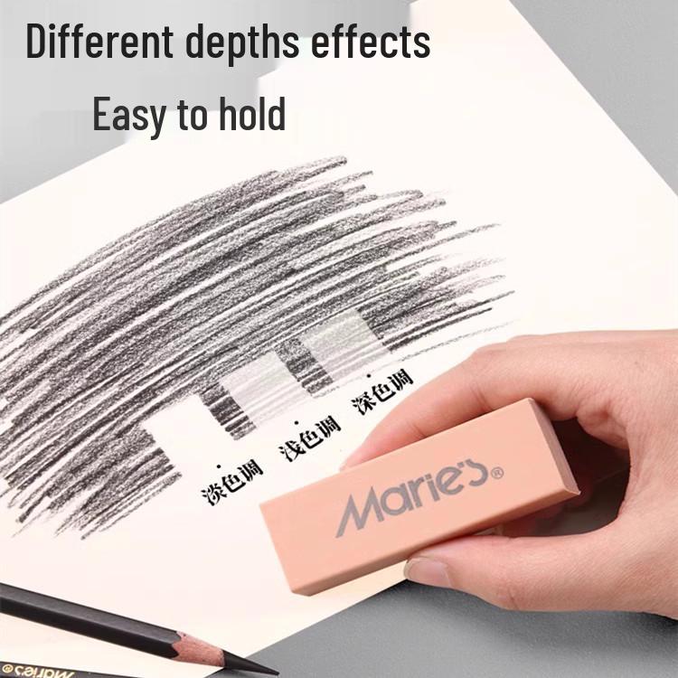 Mali Rubber Art Sketching & Highlighting Eraser for Students