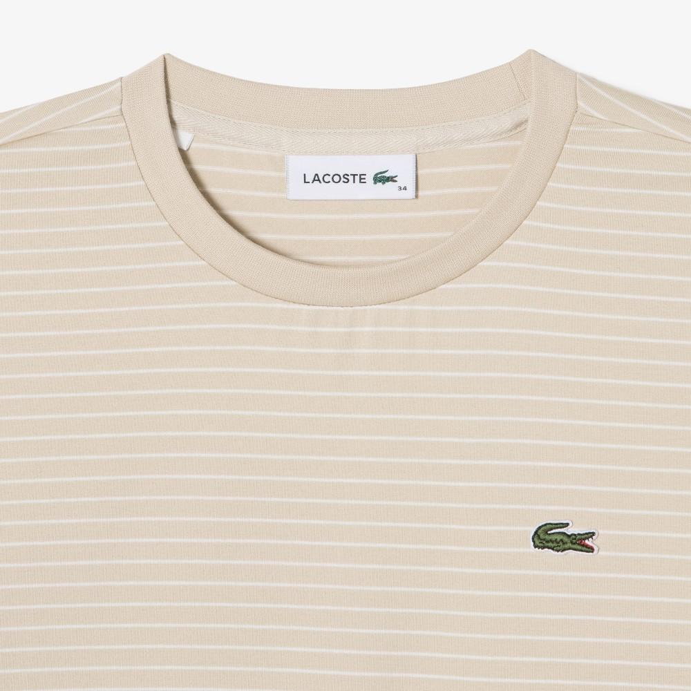 Lacoste Women's Striped Ribbon Long-Sleeve T-shirt TF932E-56GX6F
