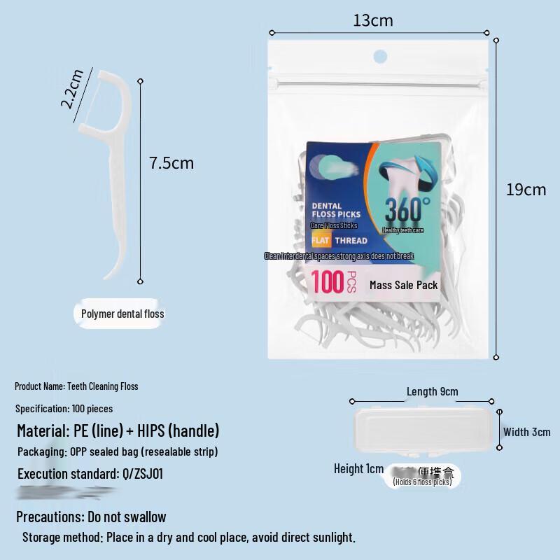 

Saikeyou Dental Floss Sticks Family Pack