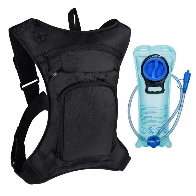 KTM Off-Road Motorcycle Backpack with Hydration Bladder - High-Quality Outdoor Riding Gear 37x30x7cm чёрный