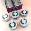 20 Pairs 3D Mink Lashes Cat Eyelashes Fluffy Wispy Volume Lashes Natural Feathery Effect Lightweight Flexible Band Fake Lashes