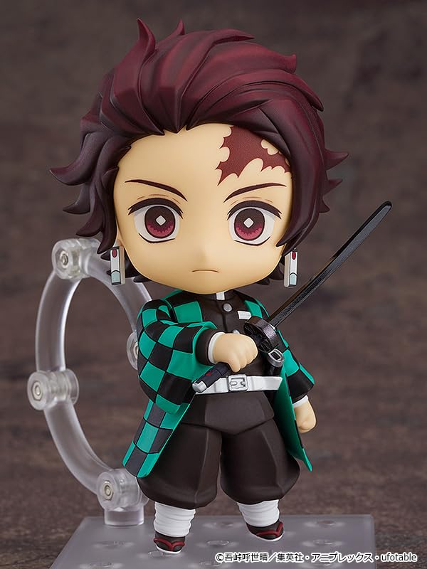 GOOD SMILE COMPANY Nendoroid Demon Kimetsu no Yaiba Kamado Tanjiro Plastic Painted Movable Figure Third Resale Slayer Non-Scale