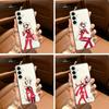 H-Hazbin  H-Hotel C-Charlie HHC  Clear Soft Silicone Phone Case for Samsung Galaxy A71, A70, A52, A51, A40, A30