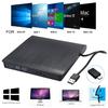 External USB 3.0 Type-C High Speed DL DVD RW Burner CD Writer Slim Portable Optical Drive 138x135x19MM