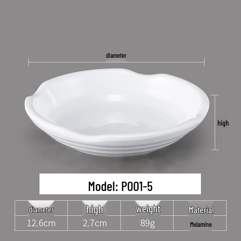 Melamine Round Dipping Dish
