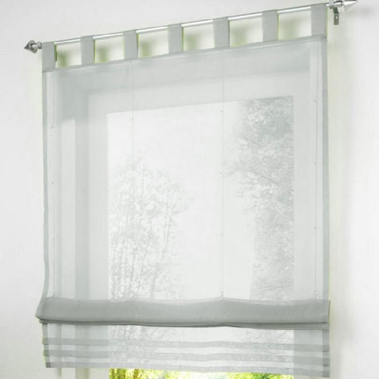 Elegant Roman Shade Light Filtering Window Roman Blind Solid Color Light Filtering For Study or Balcony, Adjustable