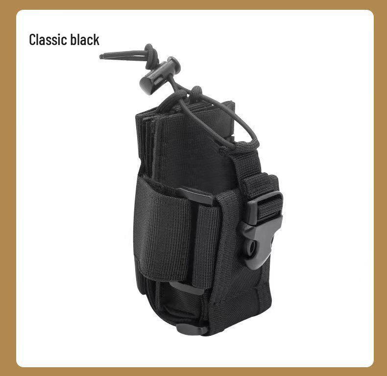 Outdoor Tactical Walkie Talkie Bag - Retractable, Ultralight, Small & Large Sizes Available