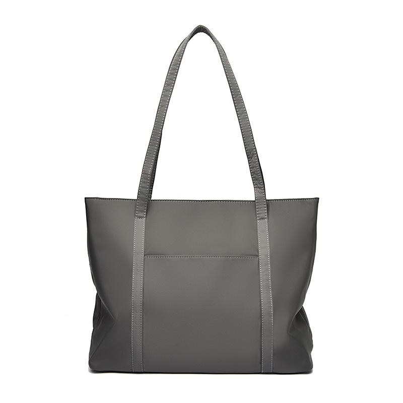 Lässige Tragetasche für den Weg zur Arbeit, einfache und großvolumige Damen-Schultertasche, leicht