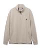 USPOLOASSN French Rib Half Neck_Oatmeal