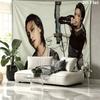 Seonghwa Art Wall Tapestry, Aesthetic Printed Fabric Blanket, Suitable for Bedroom, Living Room, and Home Decor.