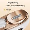 Automatic Nail Trimmer and Polishing Tool Built In LED Light USB Rechargeable Portable Design for Differernt Ages