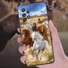 Horses Galloping Horse Animal Phone Cover Galaxy A56 5G Case For Samsung A57 A37 A17 A07 A55 A54 A52 A52S A51 A41 A32 A33 Cases
