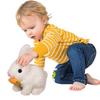 Realistic Bunny  with Sounds & Movements Walking Rabbit Educational  Jumping Twitching Shaking Ears Easter Gifts for Kids