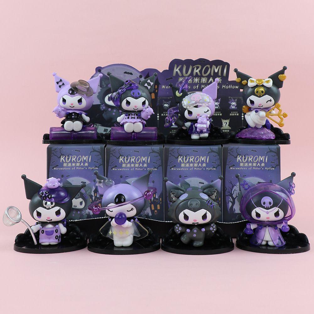 Sanrio Kuromi Scatola Cieca Serie Werewolf kill Action Figure Bambole Figure Anime Sacchetto Sorpresa Modello Carino Collezione per Fan Giocattolo