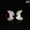 2 Pairs D22Mm/26Mm Cw/Ccw Electric Nylon Prop Screw Diy White Two Leaf Propellers For Rc Boats Models 2Mm Shaft