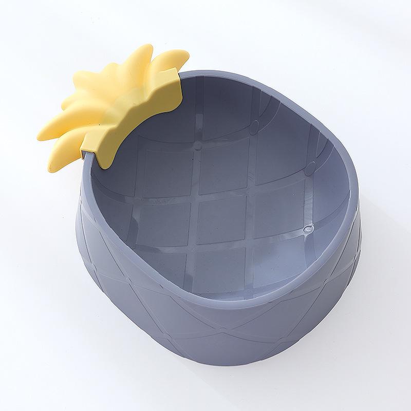 Pineapple Shape Pp Pet Bowl Dog Cat Food Water Feeding Bowl Pet Supplies