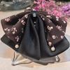 Blumen-Perlen-Schleifen-Klammer - Gepunktetes High-End-Haaraccessoire