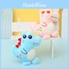 Cute Dinosaur Plush Keyring Fashionable Bag Charm Perfect Wedding Toss Gift