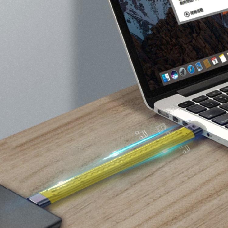 High Speed 10/40Gbps Transmission Speed Soft USB C to USB C Charging Cord Line