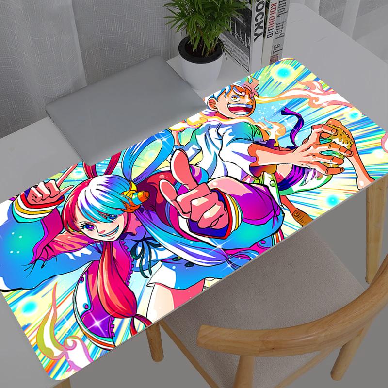 Kawaii Mouse Pad durable Anime Cute Girl Gabinete Gamer Computer One Piece Desk Mat Keyboard Gaming Accessories Mousepad