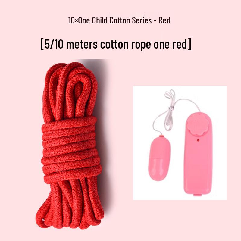 Soft Imitation Hemp Rope - Red, Pink, Black - 5 & 10 Meters - Gentle on Hands