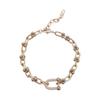New South Korea Metal Chain Bracelet Elegant Fashion Simple Geometric Bracelet Women's Jewelry