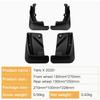 Toyota Yaris X 2020-2023 Mud Flaps for Cars - Foreign Trade Cross-Border