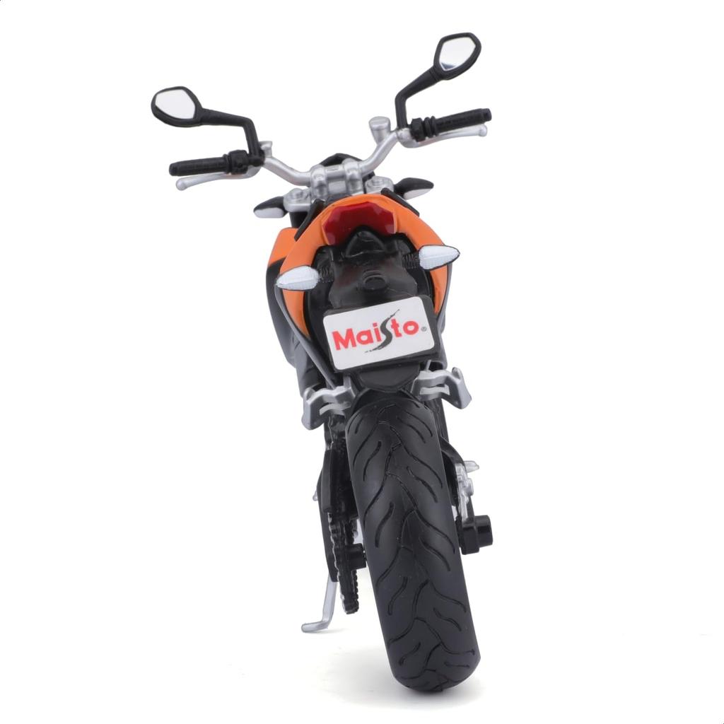 Maisto 1/12 Scale KTM 690 Duke Orange / Diecast Model Car, Motorcycle, Finished Model 9265
