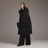 Tanboer Women's Long Down Jacket with Lamb Wool Collar TB5520850Z
