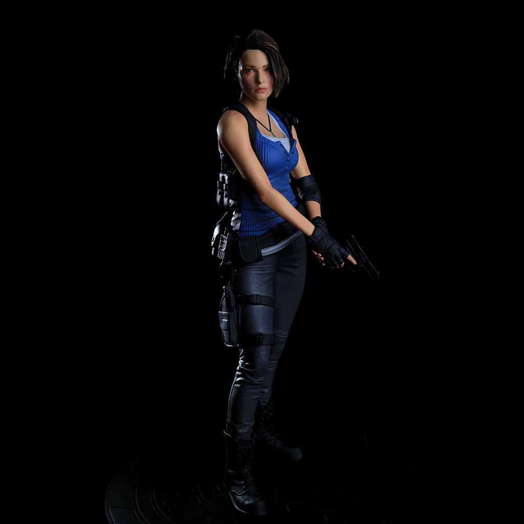 Gift For Fans 30Cm Leon Kennedy Jill Valentine Ada Wong Figure Pvc Game Figurine Desktop Decor Collection Model Toy
