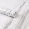 55cm Marble PVC Waterproof and Oil Resistant Self-adhesive Wall Sticker for Living Room and Kitchen Cabinet Decoration Wallpaper